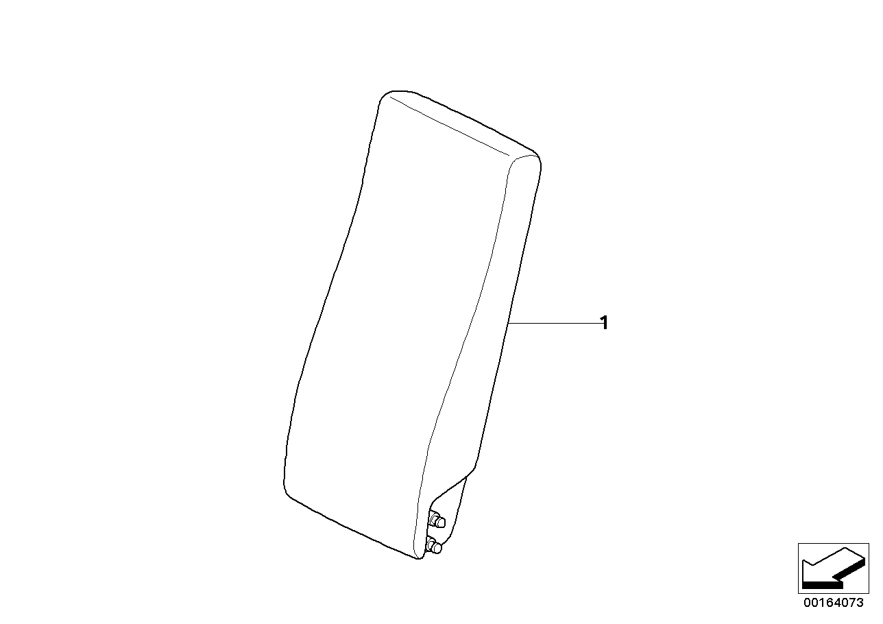 Genuine BMW 52209134189 E71 E72 Armrest, Rear Center CHATEAU (Inc. X6 & Hybrid X6) | ML Performance US US Car Parts