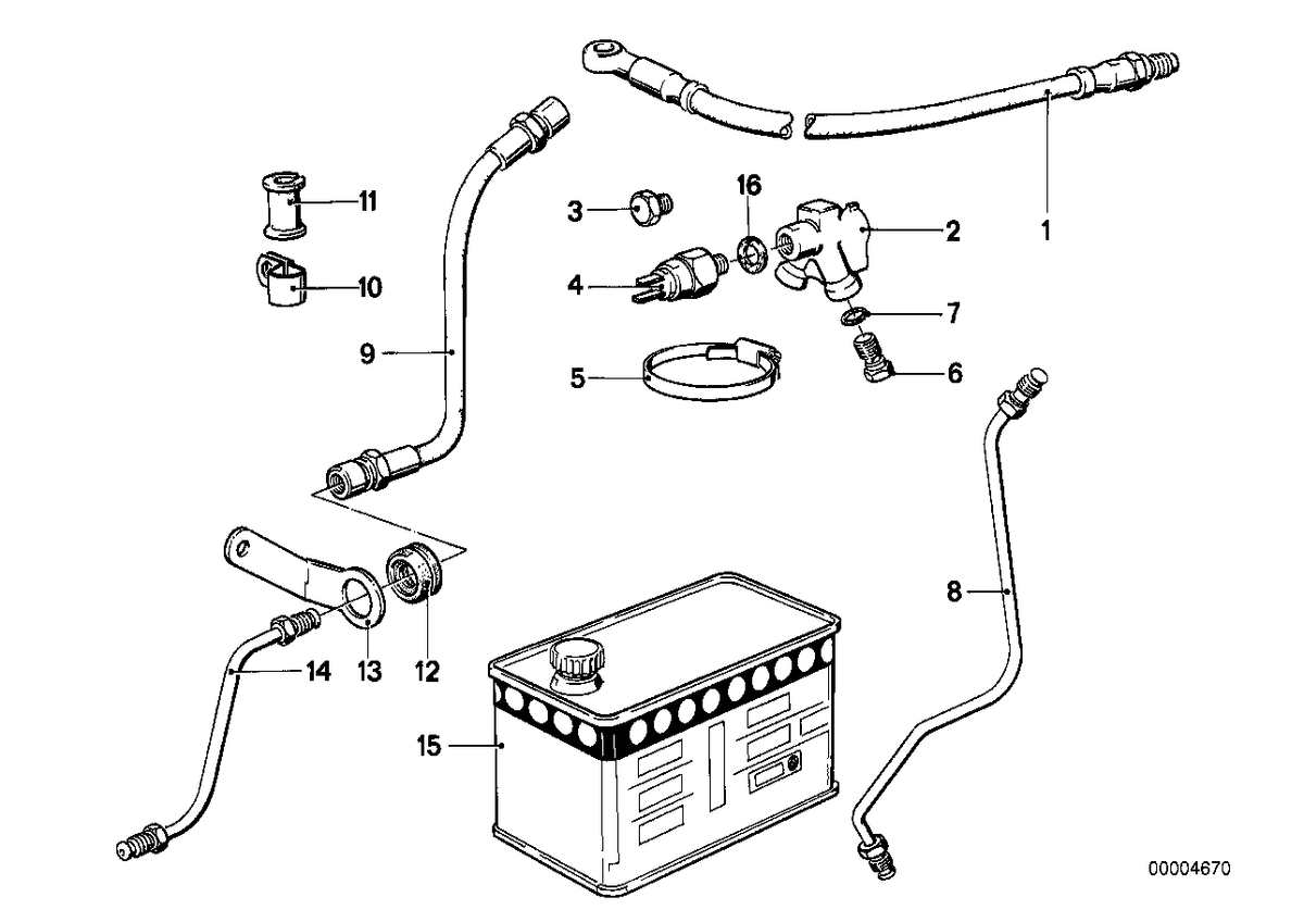 Genuine BMW 34321241562 Hose Clamp (Inc. R 75) | ML Performance US US Car Parts
