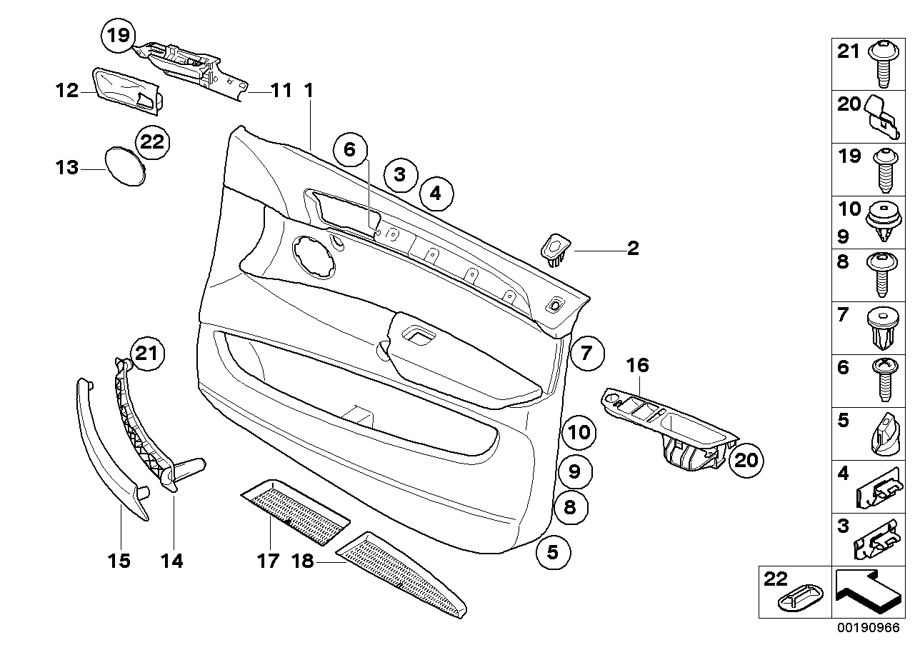 Genuine BMW 51416969394 E70 Loudspeaker Cover GRAU (Inc. X5) | ML Performance US US Car Parts