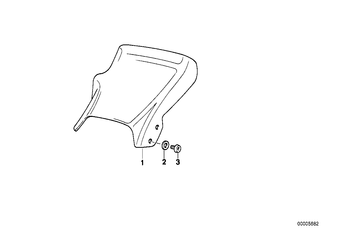 Genuine BMW 46632307266 Clamping VERZAHNT (Inc. R 100 GS) | ML Performance US US Car Parts