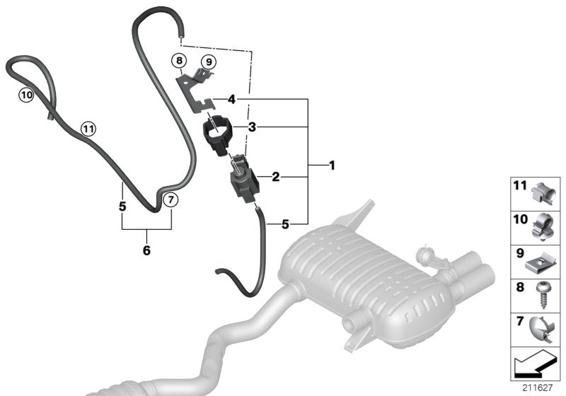 Genuine BMW 18307565078 E93 E92 Electric Changeover Valve With Bracket (Inc. 335is, 335i & 330i) | ML Performance US US Car Parts