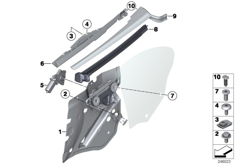 Genuine BMW 51377223755 Connection Angle, Left (Inc. 650iX 4.0, 640i & M6) | ML Performance US US Car Parts
