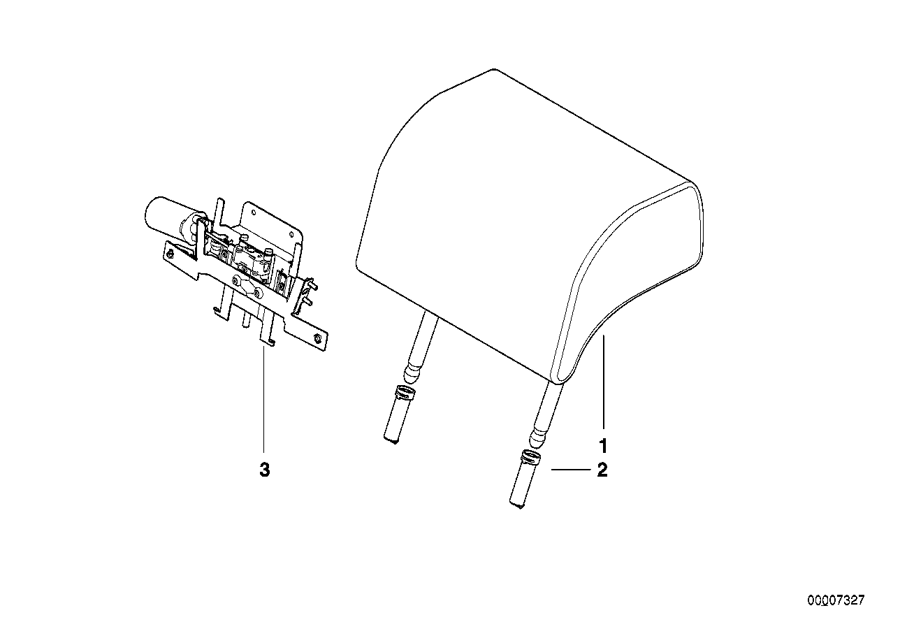 Genuine BMW 52208166672 E38 Drive Unit Right (Inc. 740i, 730i & 730iL) | ML Performance US US Car Parts