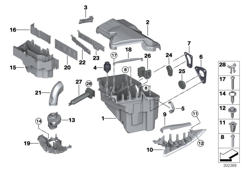 Genuine BMW 12527558163 E70 E71 Dummy Grommet (Inc. X5 30dX & X6) | ML Performance US US Car Parts