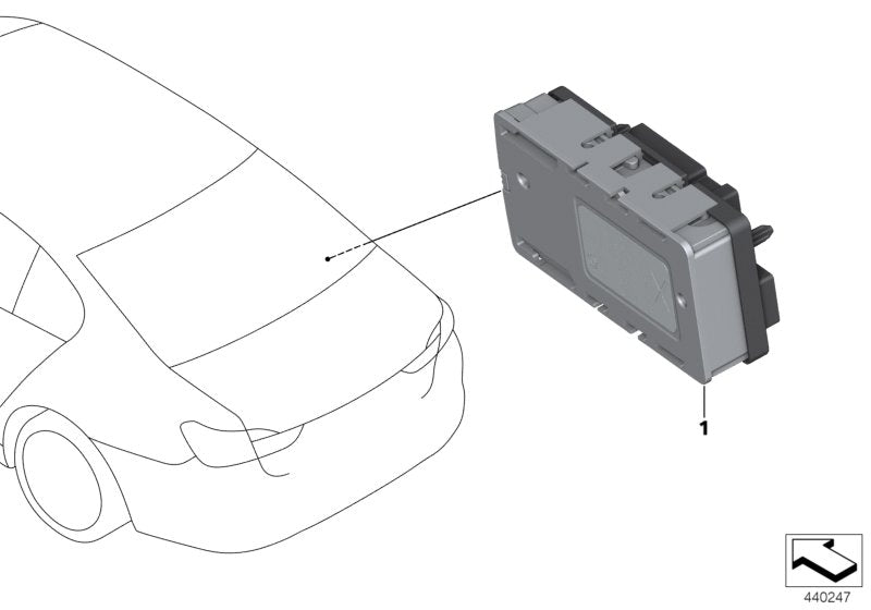 Genuine BMW 61359119022 G11 Power Distribution Box Lin Module (Inc. 750LiX 4.4, 740LiX & 730d) | ML Performance US US Car Parts