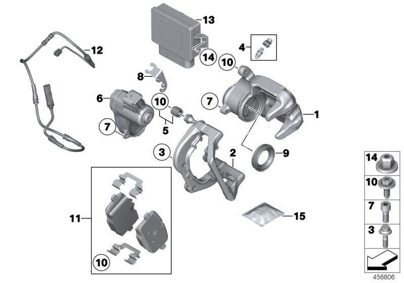Genuine BMW 34212284377 Cable Bracket, Left (Inc. M5 & M6) | ML Performance US US Car Parts