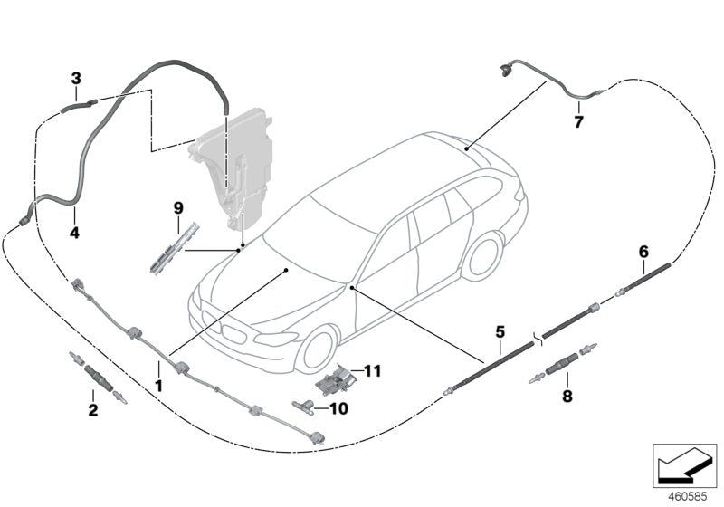 Genuine BMW 61138365349 E71 E70 Dummy Grommet ELB6,4 (Inc. X6 & X5 M) | ML Performance US US Car Parts