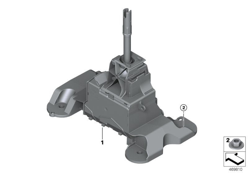 Genuine BMW 61317943021 F39 Shift Box, Gear Selection Switch (Inc. X1) | ML Performance US US Car Parts