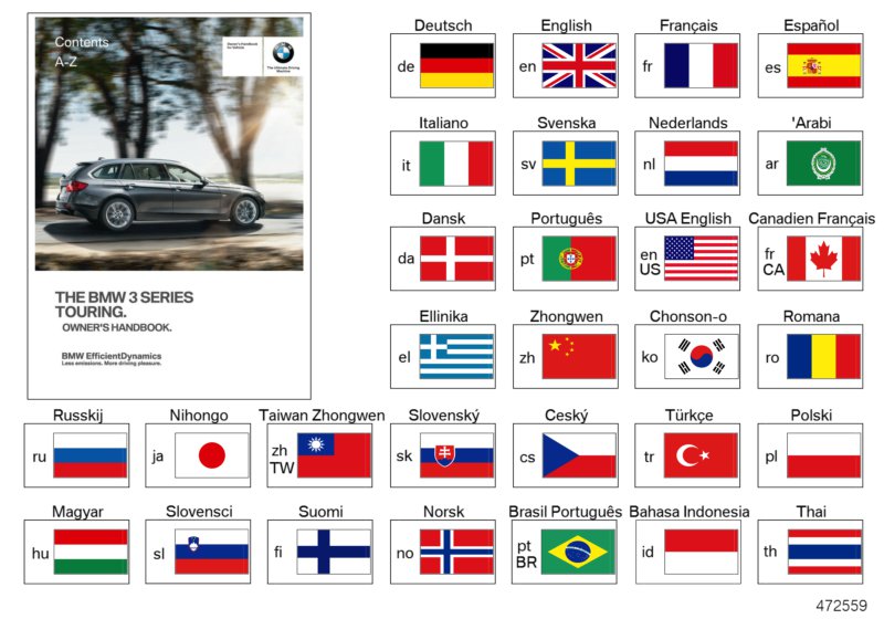 Genuine BMW 01402924493 Insertion Sheet F31, ENUS (Inc. 328dX, 328iX & 328i) | ML Performance US US Car Parts