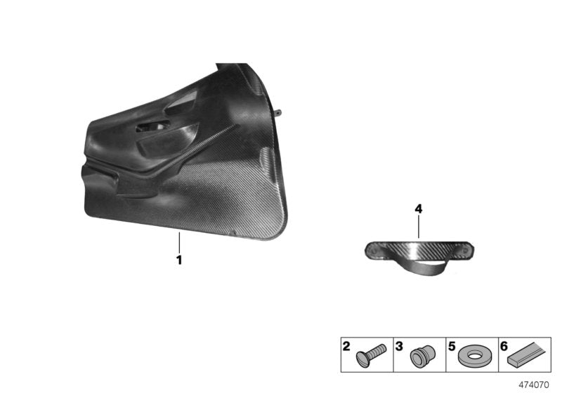 Genuine BMW 41508417168 Door Hinge (Inc. M235i Racing) | ML Performance US US Car Parts