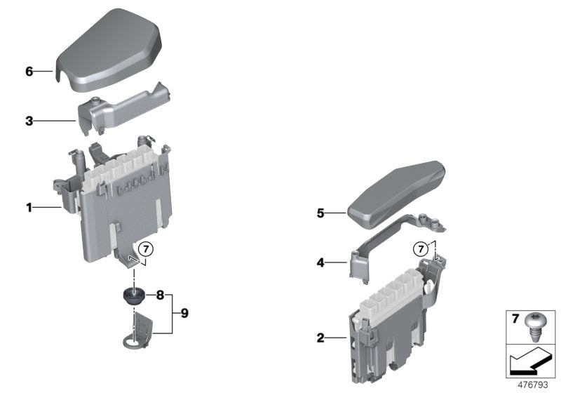 Genuine BMW 12908658374 G05 G11 Cover (Inc. X6 M50iX, 750Li & M550iX) | ML Performance US US Car Parts