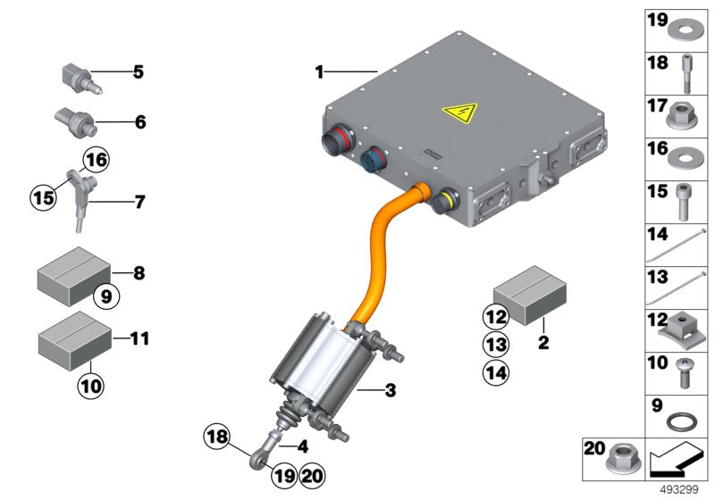 Genuine BMW 62168417577 Pressure Sensor 10 BAR (Inc. M6 GT3) | ML Performance US US Car Parts
