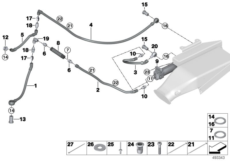 Genuine BMW 11002194902 O-Ring 14X1,78 80 SH (Inc. M4 GT4) | ML Performance US US Car Parts