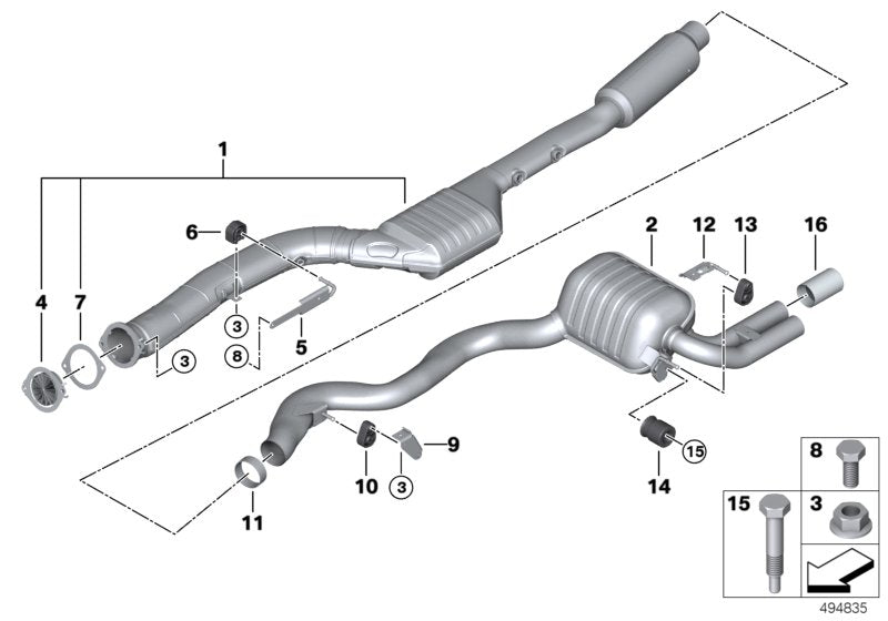 Genuine BMW 18308571813 G11 Mixer (Inc. 730Ld, 330dX & 730d) | ML Performance US US Car Parts