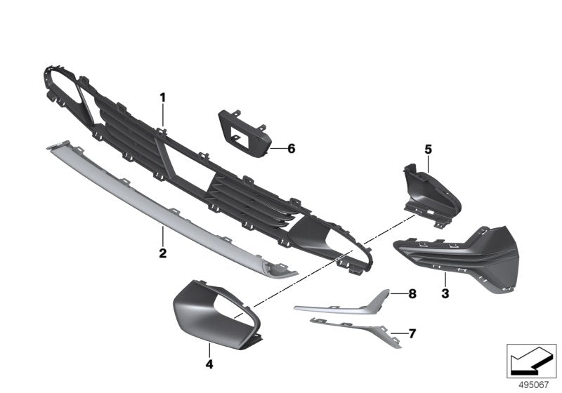 Genuine BMW 51117478822 G20 G21 Cover (Inc. 330d, 330i & 320i 1.6) | ML Performance US US Car Parts