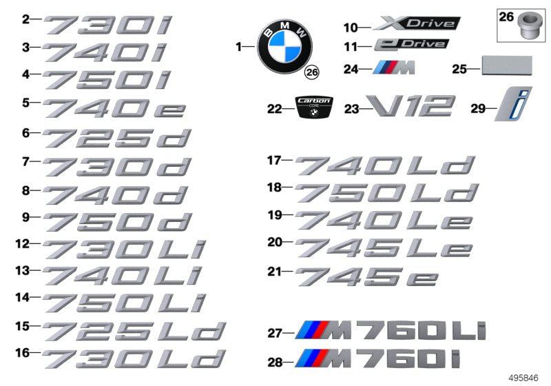 Genuine BMW 51357163179 G11 Padding 30X8X2 (Inc. 745LeX, 725d & 725Ld) | ML Performance US US Car Parts