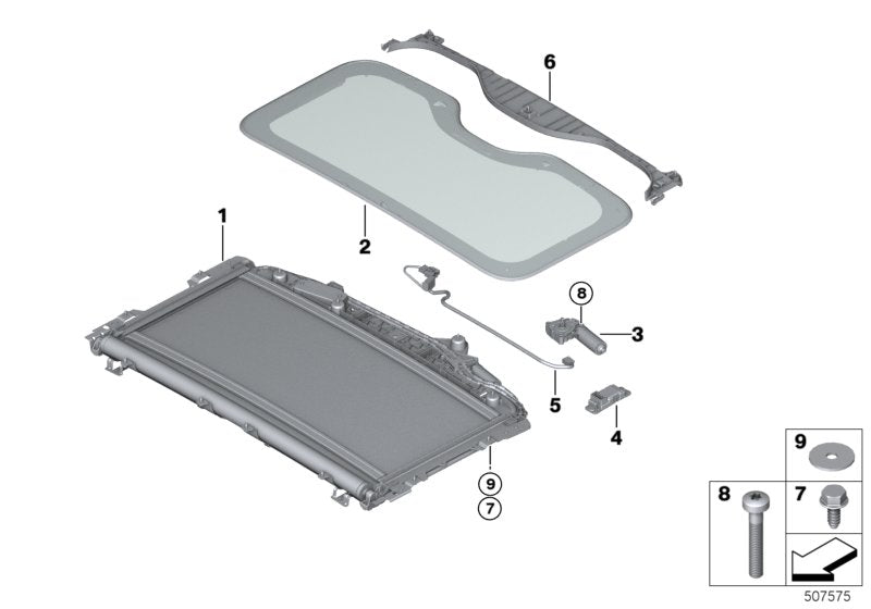 Genuine BMW 54107454039 G07 Covering Inner (Inc. X7) | ML Performance US US Car Parts
