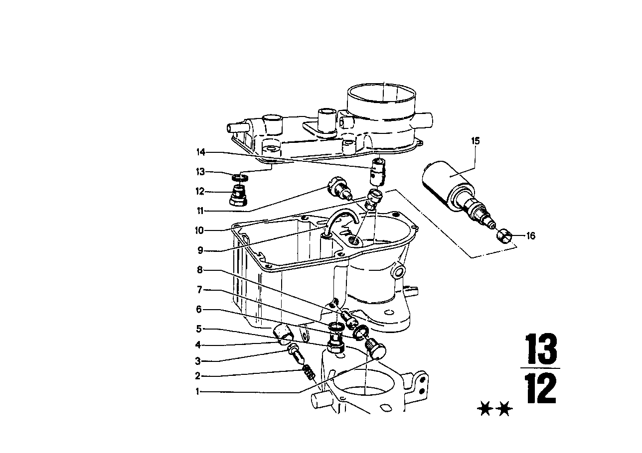 Genuine BMW 13111261188 Electr.Idle Valve 42,5 (Inc. 1502) | ML Performance US US Car Parts
