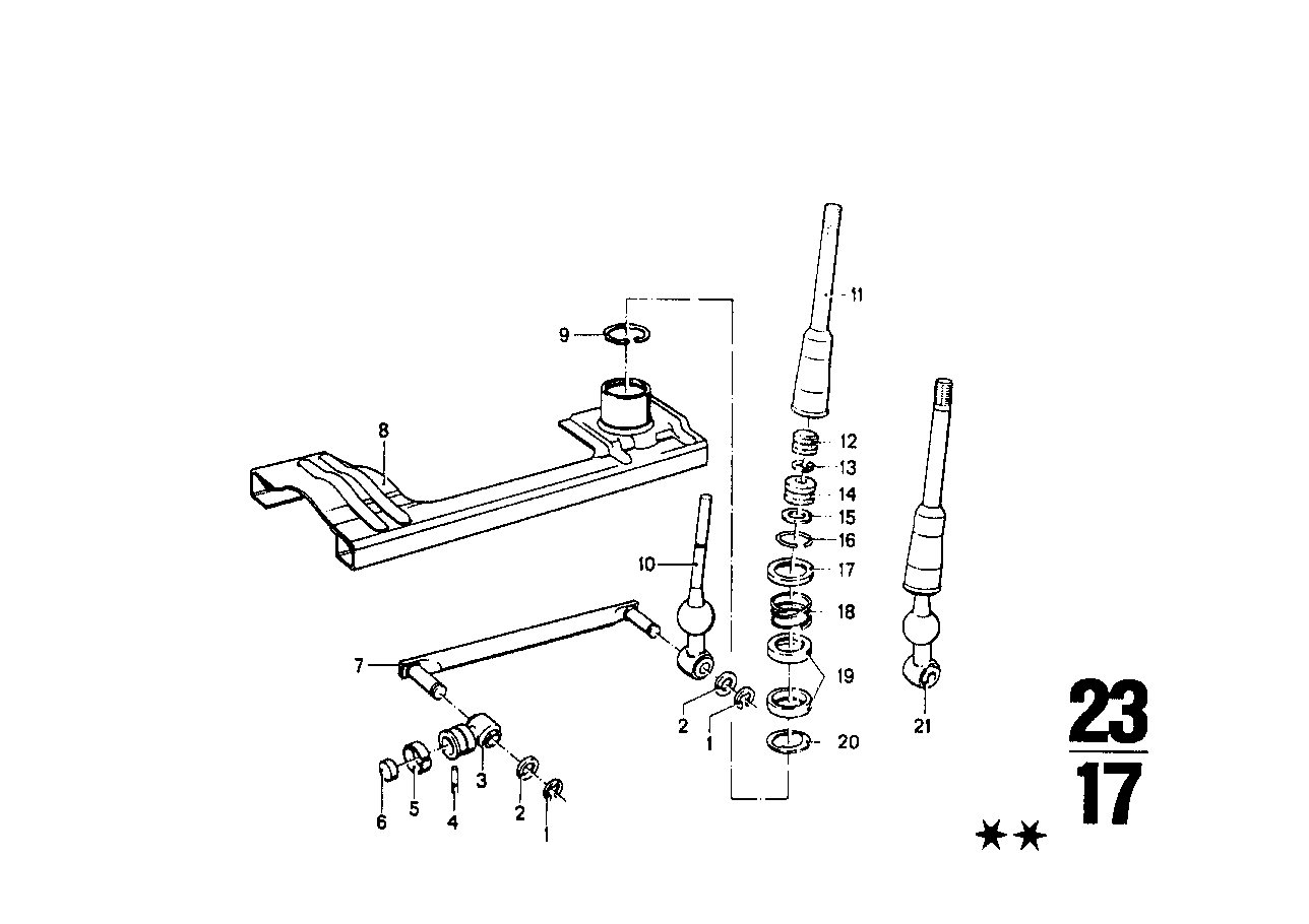Genuine BMW 25111203682 E39 E24 E23 Tension Bush (Inc. 318ti, 850CSi & 533i) | ML Performance US US Car Parts