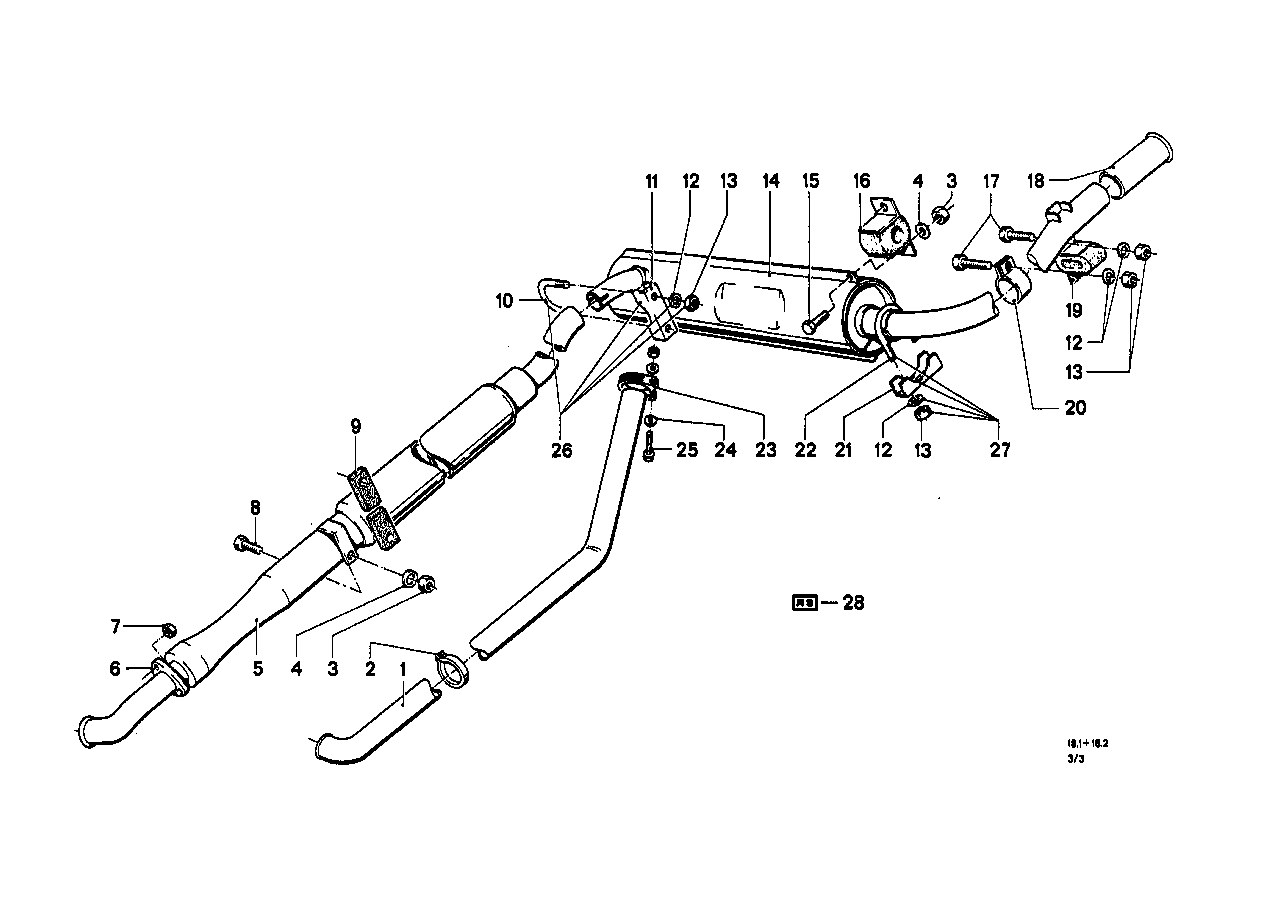 Genuine BMW 18211245378 Bow (Inc. 1800tiSA, 2000tii & 2000ti) | ML Performance US US Car Parts