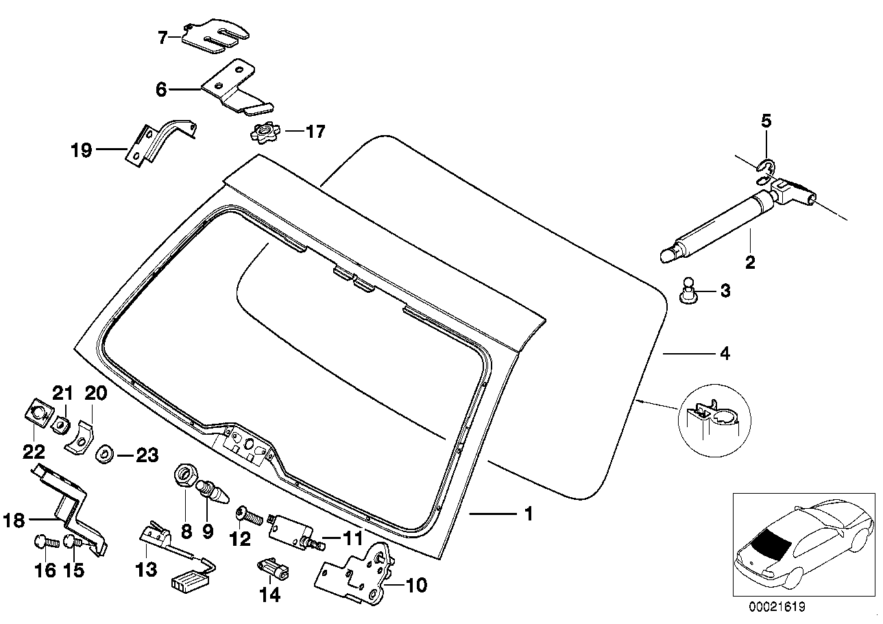 Genuine BMW 51248239123 E39 Cover (Inc. 525d, 520i & 530d) | ML Performance US US Car Parts