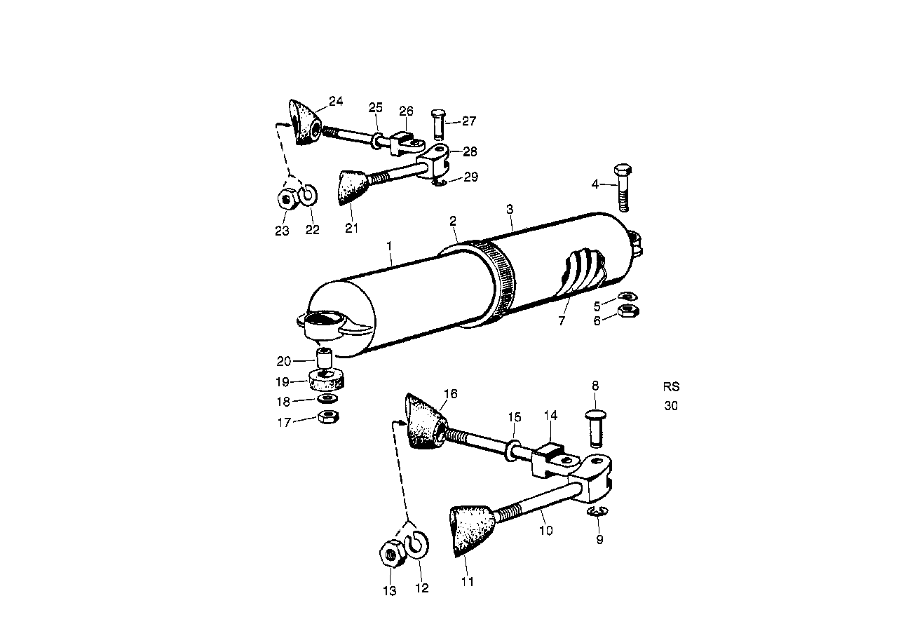 Genuine BMW 07119932850 E38 E39 Circlip 7,0 (Inc. 2000ti, 1600 & 3.0Si) | ML Performance US US Car Parts