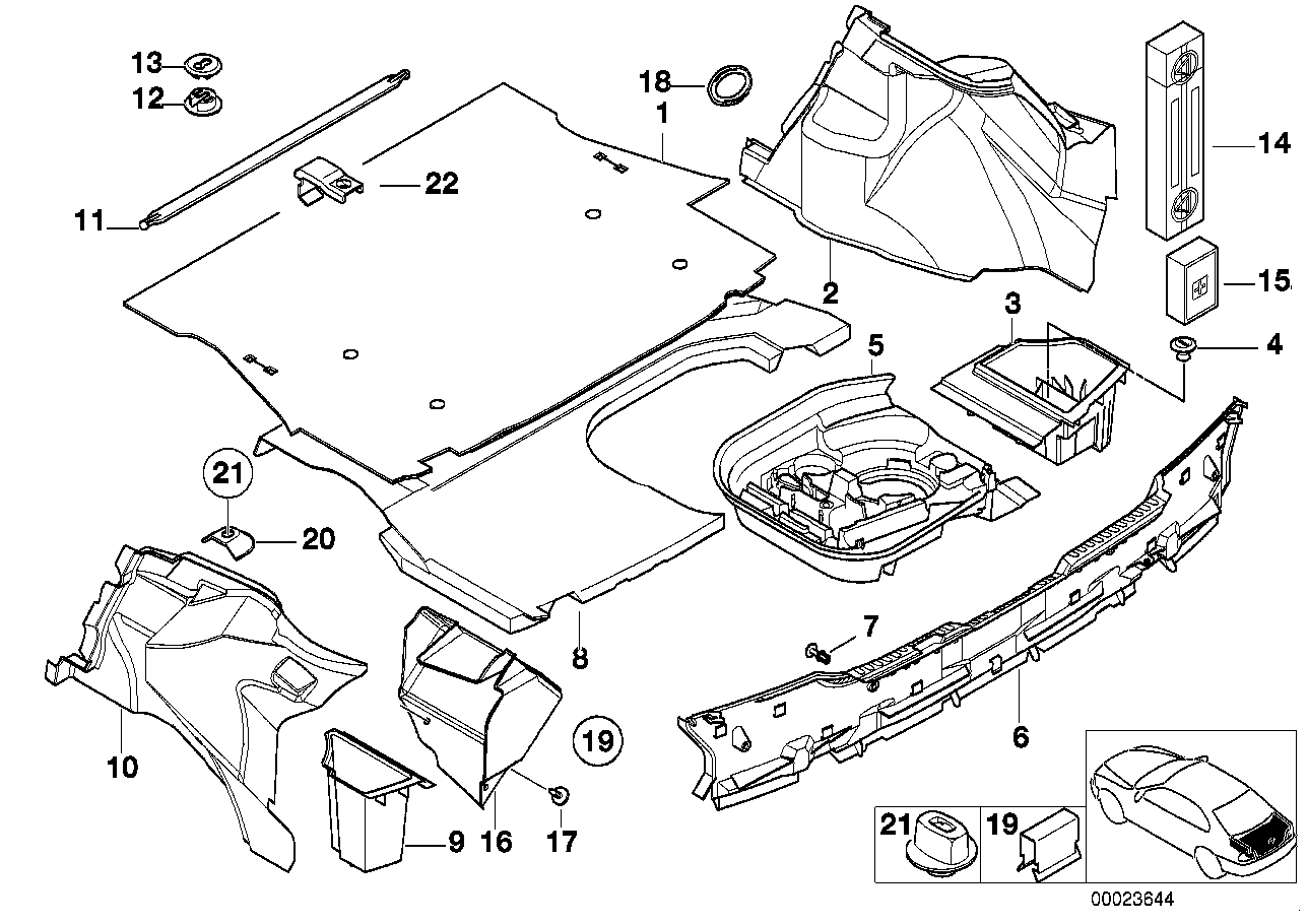Genuine BMW 51478215467 E36 E83 E89 Clamp (Inc. Z4 35is, X3 2.0i & Z4 23i) | ML Performance US US Car Parts