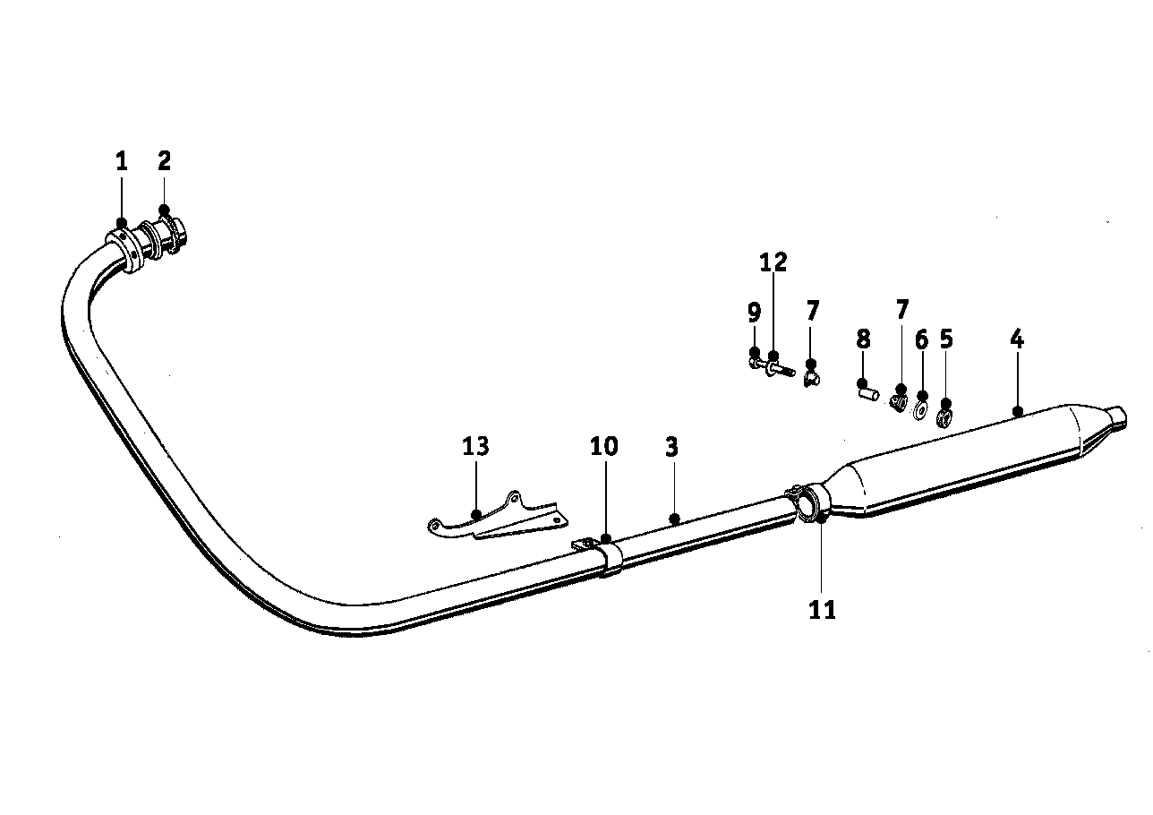 Genuine BMW 18214090130 Spacer Sleeve R25/3 (Inc. R25/3) | ML Performance US US Car Parts