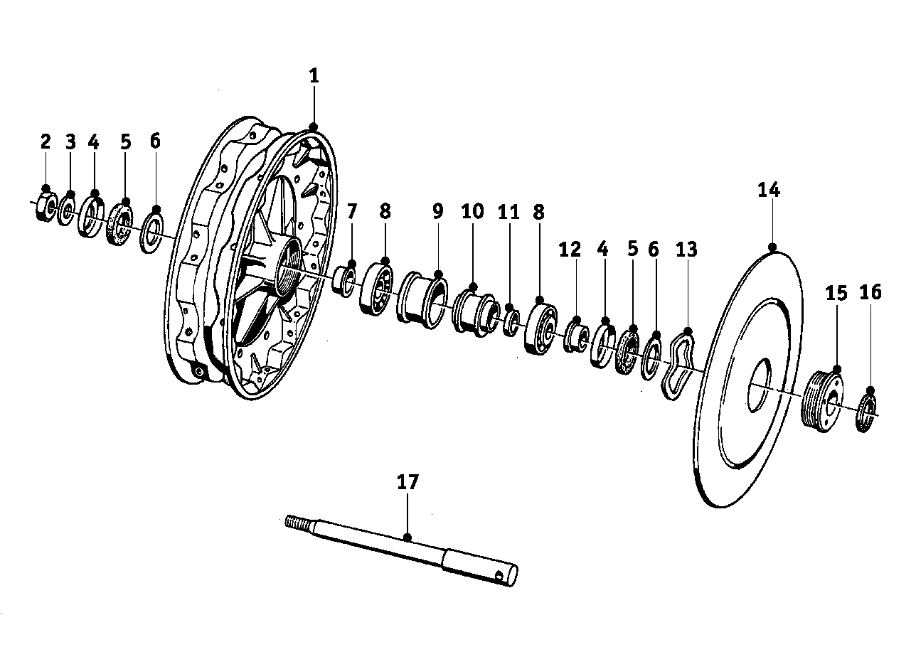 Genuine BMW 36314038225 Spacer Tube (Inc. R69, R69 S & R50 S) | ML Performance US US Car Parts