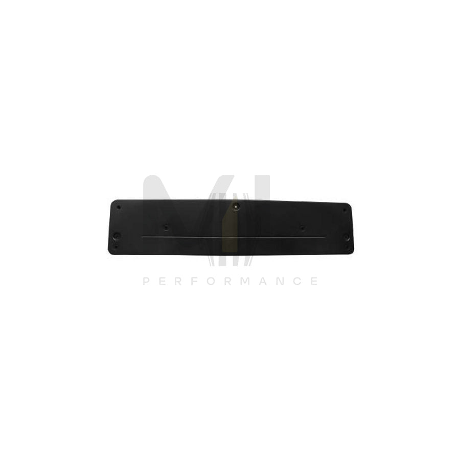 DIEDERICHS 1615154 Number plate holder suitable for MERCEDES-BENZ E-Class Right Front, Black, frameless