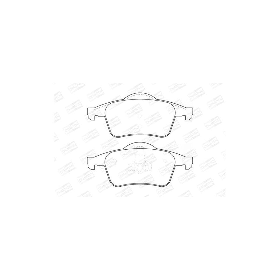 Champion 573021Ch Brake Pad Set
