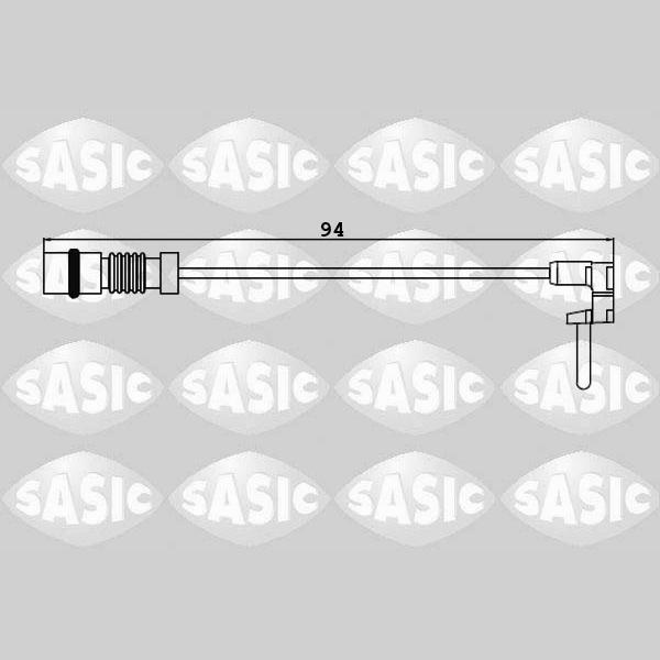 SASIC SAS6236015 Brake Pad Wear Warning Contact