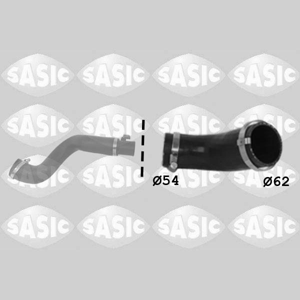 SASIC SAS3336220 Charge Air Hose