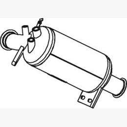 DINEX DIN74317 Exhaust System Soot/Particulate Filter