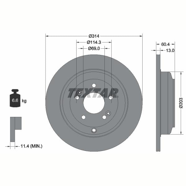 OE TOYOTA 47882-12071 Brake Disc Splash Guard