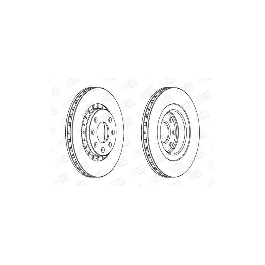 Champion 561488Ch Brake Disc