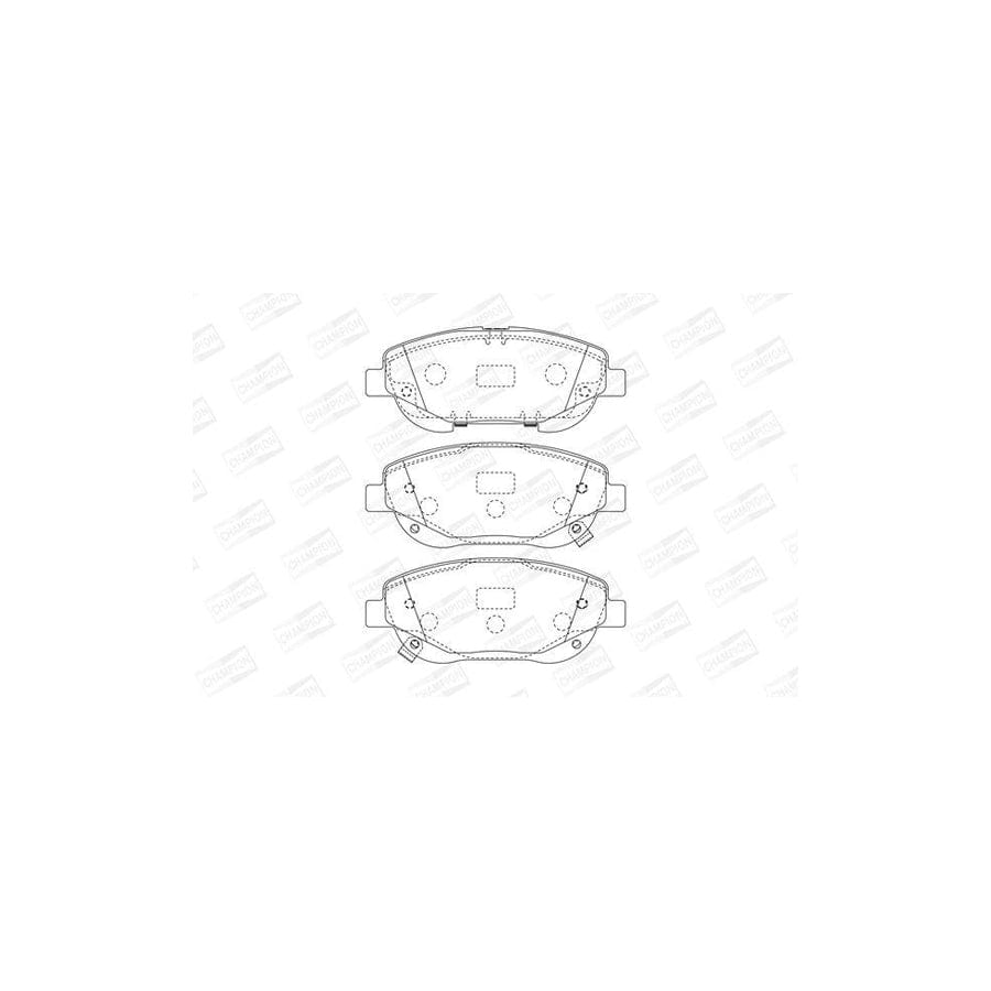 Champion 573631Ch Brake Pad Set
