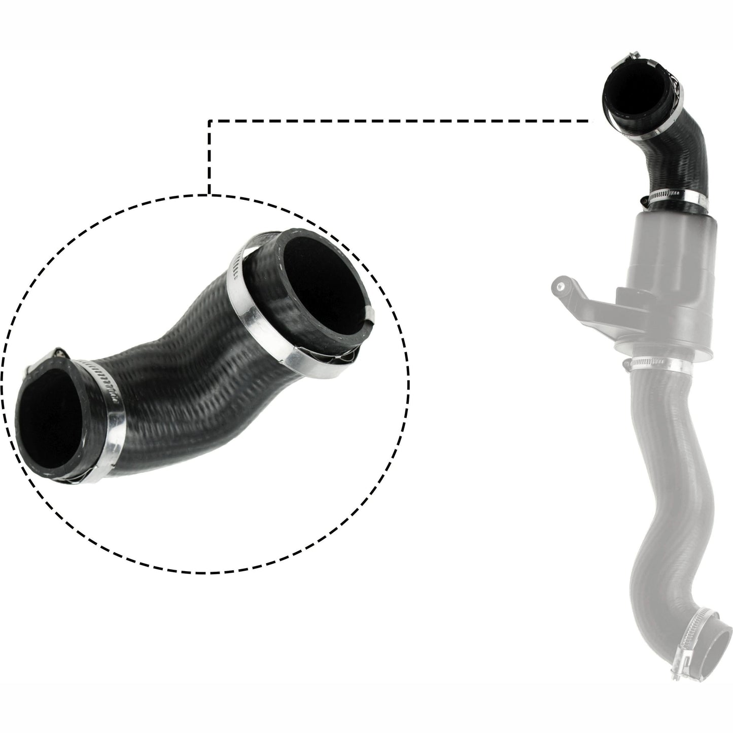 GATES GAT09-0719 Charge Air Hose