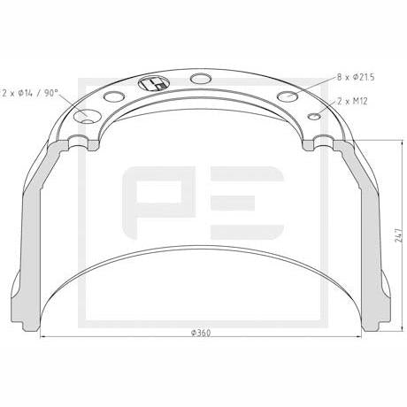 KNORR K140243X50 Brake Caliper