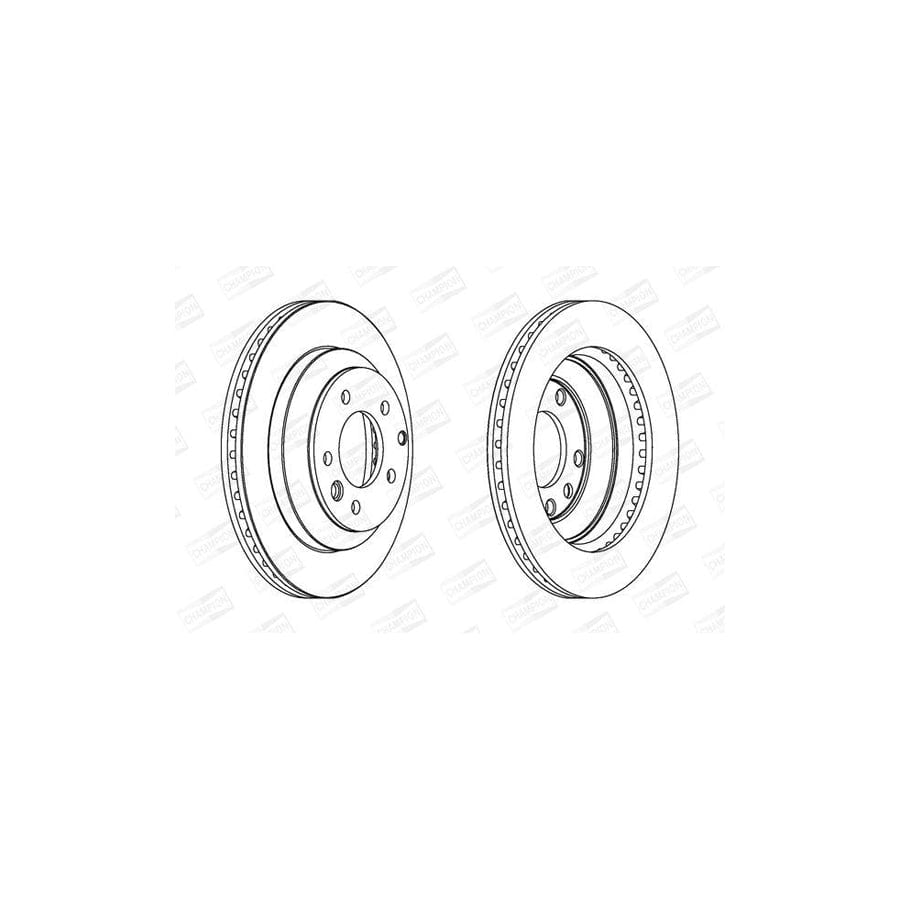 Champion 562393Ch Brake Disc