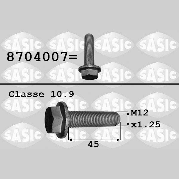 SASIC SAS8704007 Pulley Bolt