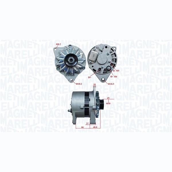 MAGNETI MARELLI 063731455010 Alternator