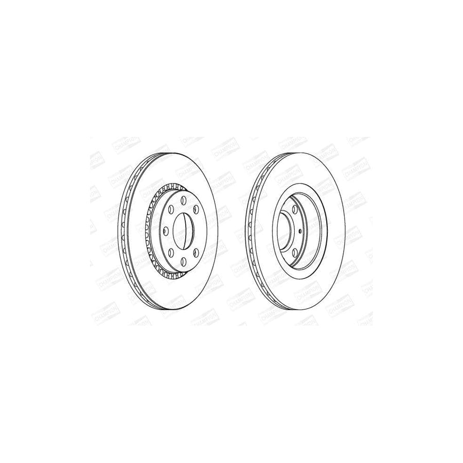 Champion 561588Ch Brake Disc