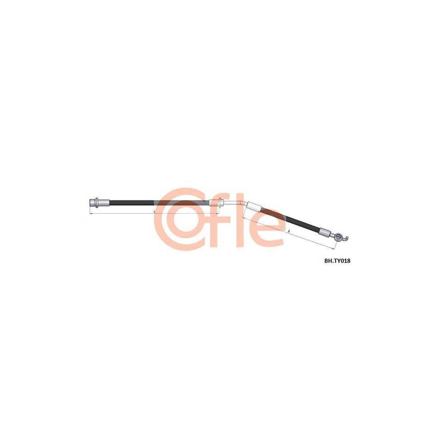 Cofle 92.10.5254 Hand Brake Cable