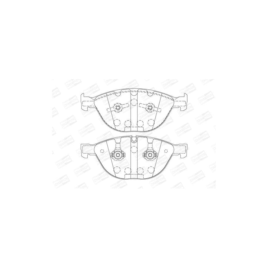 Champion 573150Ch Brake Pad Set