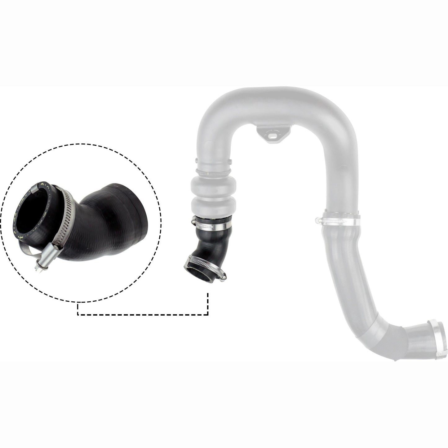 GATES GAT09-0933 Charge Air Hose
