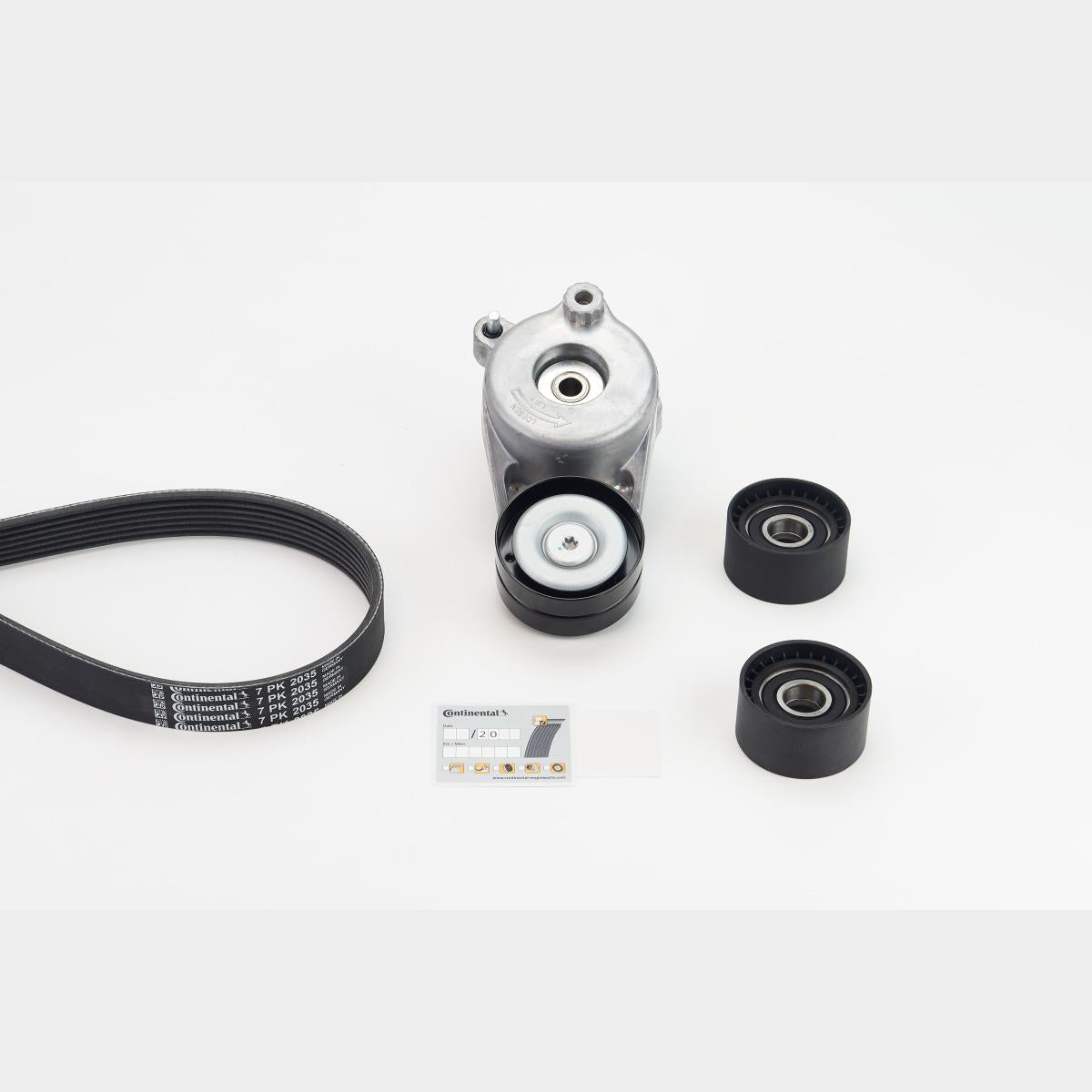 CONTITECH 7PK2035K1 V-Ribbed Belt Set