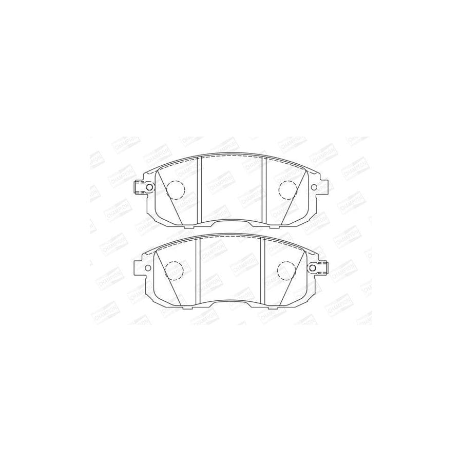 Champion 573304Ch Brake Pad Set