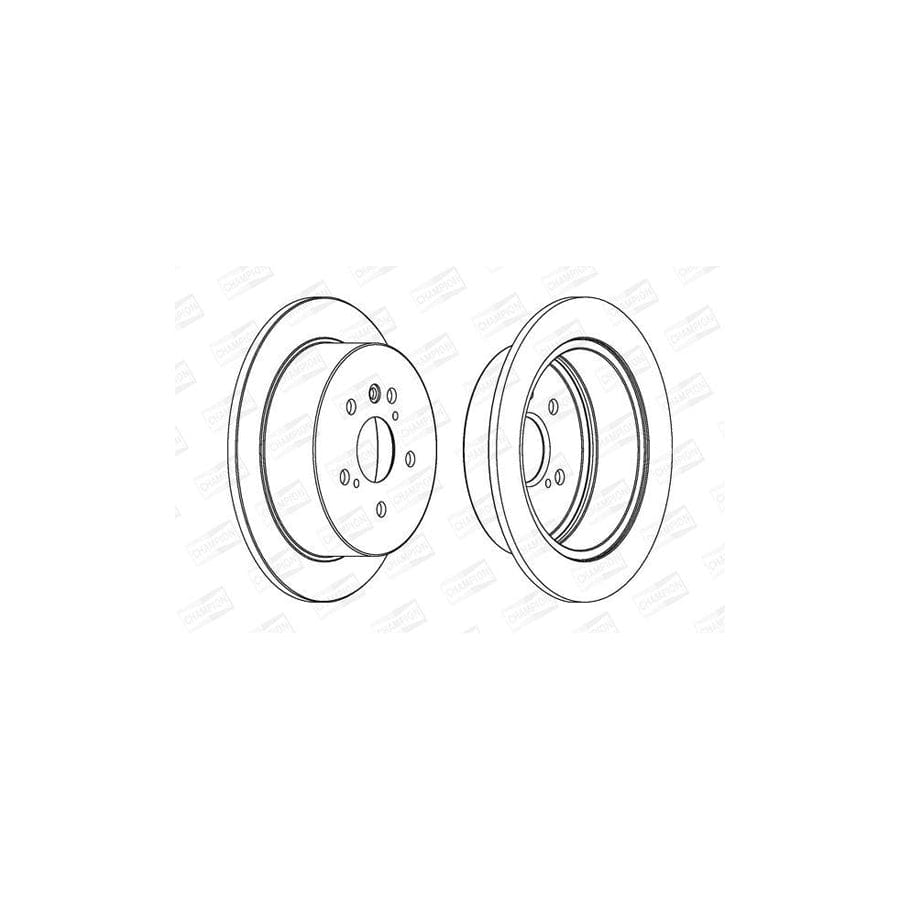 Champion 562825Ch Brake Disc