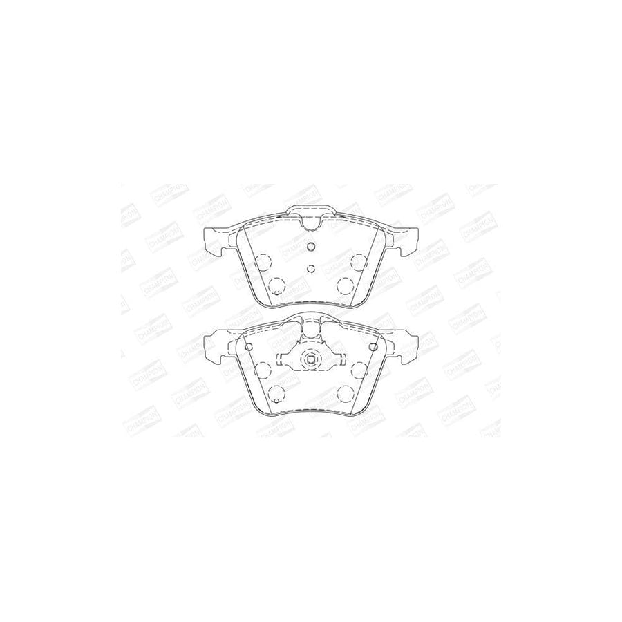 Champion 573179Ch Brake Pad Set